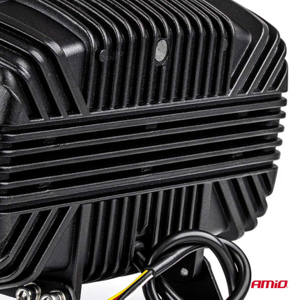 AMiO LED Werklicht Verstraler Ovaal 109W 12V - 24V Lange - afstandslamp met Positielicht voor Vrachtwagen, Offroad, Bouw en Landbouw - VCTparts.nl