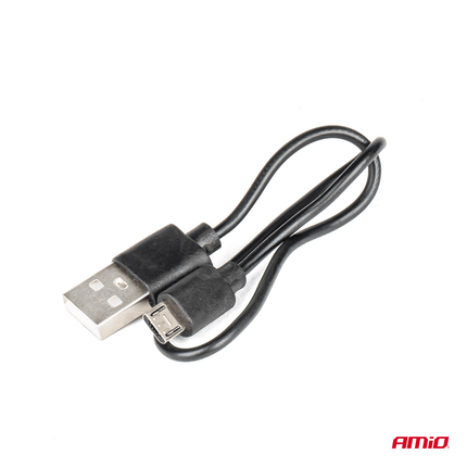AMiO AMiO LED Zoeklicht Handlamp met Geïntegreerde Oplaadbare Batterij 300LM Zwart - Rood AMiO 2