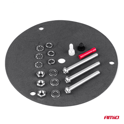AMiO AMiO LED Zwaailicht Noodverlichting met Magneet 80LED 12/24V Oranje AMiO 4