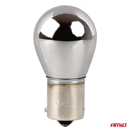 AMiO AMiO LumiTec PY21W Chrome Off - Road Halogeen Autolampen – Trillings - en Hittebestendig BAU15s 12V 21W (2 stuks) AMiO 3