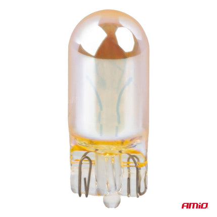AMiO LumiTec WY5W Amber Chrome Halogeen Autolampen – W2.1x9.5d 12V 5W (2 stuks) - VCTparts.nl
