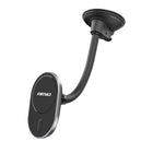 AMiO AMiO Magnetische Autohouder met 15W Draadloze Oplader en MagSafe - Verstelbare Arm en Zuignap Zwart AMiO 5