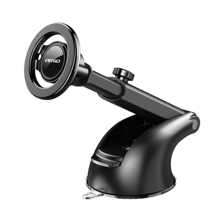 AMiO AMiO Magsafe Auto Telefoonhouder met Telescopisch Uitschuifbare Arm voor Dashboard en Voorruit Zwart AMiO 7