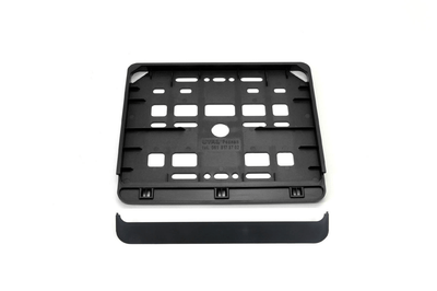 AMiO Motor/Scooter/Brommer Universeke Kentekenplaathouder Klein Nummerbord Europa Zwart