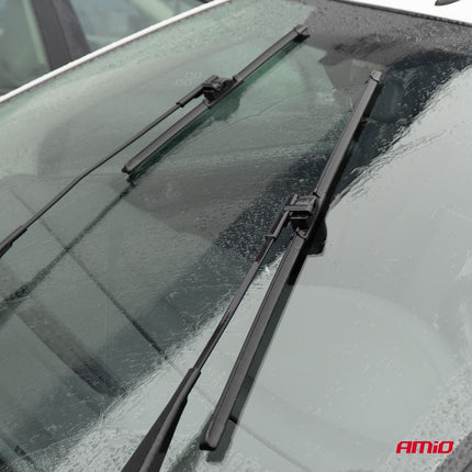 AMiO AMiO Multiconnect Flat Wiper Ruitenwisser 17 inch 425mm - Universele Ruitenwisser met 12 Adapters AMiO 7