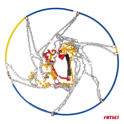 AMiO Ö - Norm Sneeuw Kettingen Gehard Staal 9mm + BAG KNS - 90 - VCTparts.nl
