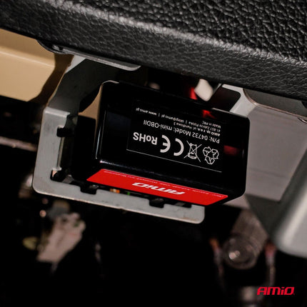 AMiO AMiO Bluetooth OBD2 Diagnosescanner voor Auto – Foutcodes Lezen Wissen en Live Voertuigdata Analyse via Android, iOS en Windows App AMiO 4
