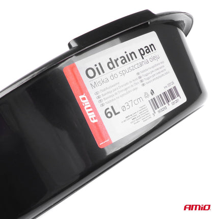 AMiO AMiO Olieopvangbak 6L 37cm Draagbare Olie Afvoer Pan voor Auto's en Motoren AMiO 3