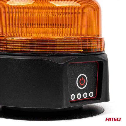 AMiO AMiO Oranje LED Batterij Zwaailicht Noodverlichting met Magneet 36LED 12/24V Oplaadbaar AMiO 2