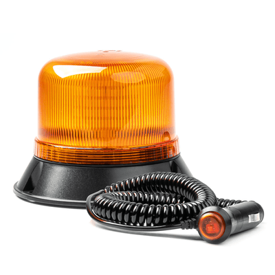 AMiO Oranje LED Zwaailicht Noodverlichting met Magneet 60LED 12/24V