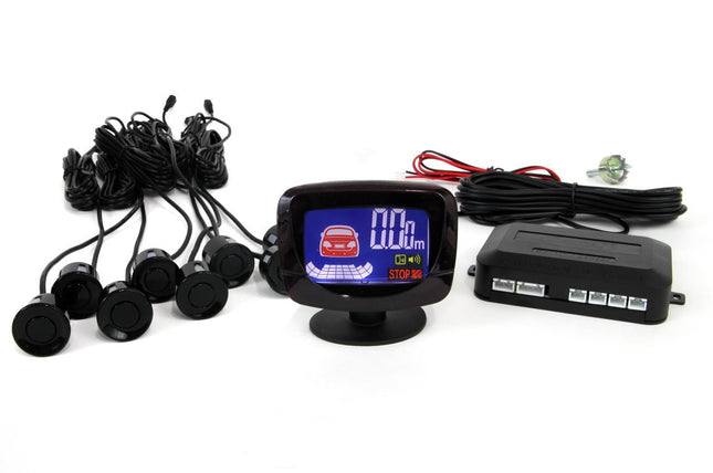 AMiO AMiO Parkeerhulpsysteem LED - GRAF 8 sensor zwart AMiO 2