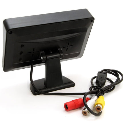 AMiO AMiO Parkeerhulpsysteem TFT01 4 3 inch LCD Beeldscherm - CAM402 LED Camera 4 Sensoren Wit AMiO 6