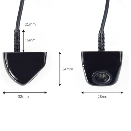 AMiO AMiO Parkeerhulpsysteem TFT02 4,3 inch FlipUp LCD Beeldscherm - CAM310 Camera 4 Zwarte 22mm Sensoren Auto Parkeerhulp AMiO 2