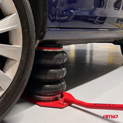AMiO Pneumatische Luchtkussenkrik 3,5 Ton - 3-voudig - Snowman Airjack voor Auto en SUV AMiO 4