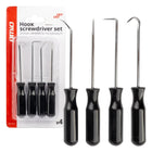 AMiO AMiO Precisie Pick en Haak Set 4 - delig - Universeel Gereedschap voor Auto Reparatie, Elektronica, Hobby en DIY Werkzaamheden AMiO 1