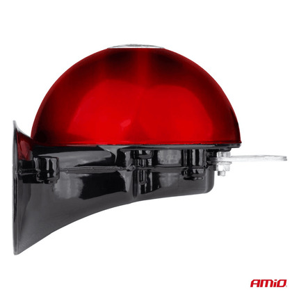 AMiO AMiO Premium Hoorn Harde Toeter/Claxon 115dB voor Auto 125mm 12V Rood Zwart (set) AMiO 3