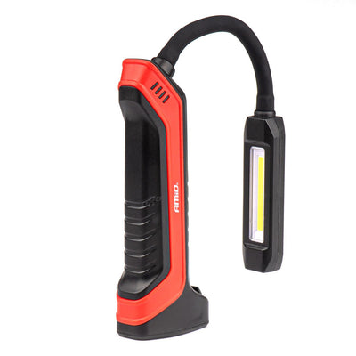 AMiO Professionele LED Looplamp Inspectielamp WT15 3W COB - Flexibele Arm met Magnetische Bevestiging