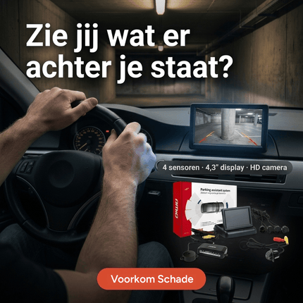AMiO AMiO PS Parkeersensoren Set Zwart 22 mm - Multifunctionele Controlemodule AMiO 3