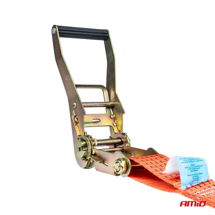 AMiO Ratchet Spanband 5000kg 50mm x 8m – Zware Lasten Vastzetten voor Transport en Industrie - VCTparts.nl