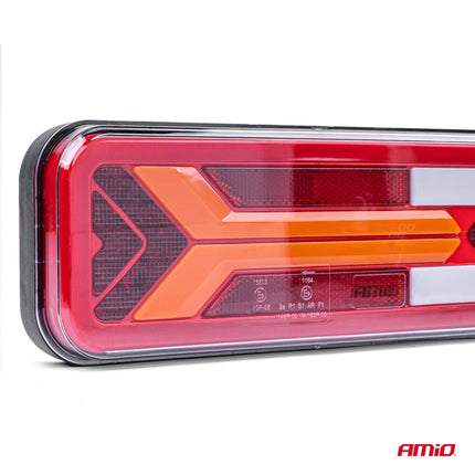 AMiO RCL - 09 - L Dynamische LED Achterlicht – Links Multifunctionele Vrachtwagenverlichting Aanhanger Bus Achterlamp - VCTparts.nl