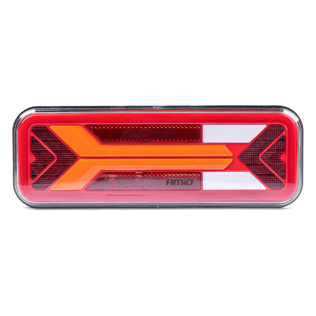 AMiO RCL - 09 - L Dynamische LED Achterlicht – Links Multifunctionele Vrachtwagenverlichting Aanhanger Bus Achterlamp - VCTparts.nl