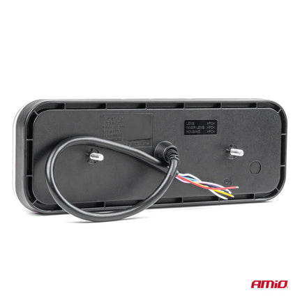 AMiO RCL - 09 - L Dynamische LED Achterlicht – Links Multifunctionele Vrachtwagenverlichting Aanhanger Bus Achterlamp - VCTparts.nl