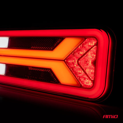 AMiO RCL - 09 - R Dynamische LED Achterlicht – Rechts Multifunctionele Vrachtwagenverlichting Aanhanger Bus Achterlamp - VCTparts.nl