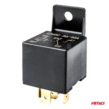AMiO AMiO Relais 12V 5 Pin 40A Relay met Draad Kabelboom en Stekker Snoer Connector Universeel AMiO 6