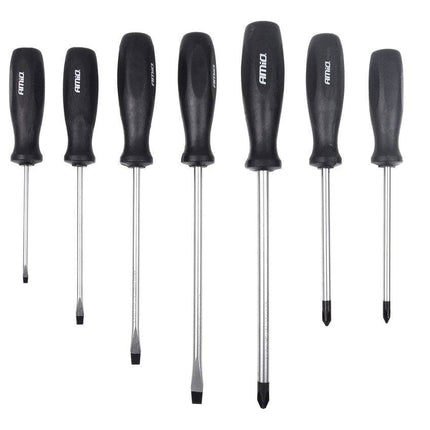 AMiO AMiO Schroevendraaier Set 7 Stuks Magnetische Kop zwart AMiO 1