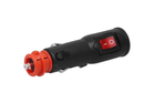 AMiO AMiO Sigarettenaanstekerplug Autostekker met Schakelaar 12/24V EURO/DIN Universeel AMiO 3