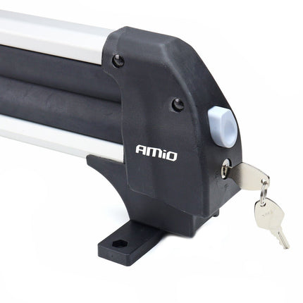 AMiO Ski- en Snowboarddrager 570mm SSR-01S voor op de Dakdrager AMiO 4