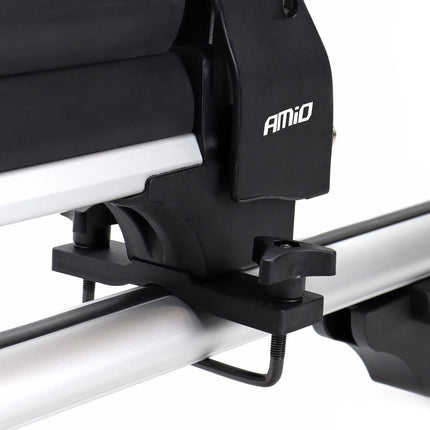 AMiO Ski- en Snowboarddrager 760mm SSR-01L voor op de Dakdrager AMiO 8