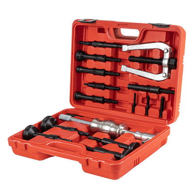 AMiO Slide Hammer Bearing Puller 8-58 mm 16 pcs - Professionele Lager Trekker Set voor Demontage