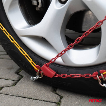 AMiO Sneeuw Kettingen Gehard Staal 12 mm KN - 60 tot 1800 kg - VCTparts.nl