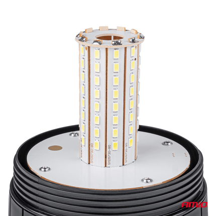 AMiO AMiO Stroboscoop Zwaailicht LED Waarschuwingslamp W09M MAG/3 BOLT ECE R10 80LED 12/24V IP56 Oranje AMiO 5