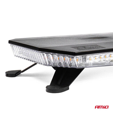 AMiO AMIO Stroboscoop Zwaailicht LED Waarschuwingslichtbar 156 LED 1168mm Oranje - Professionele Signaalverlichting met 51 Lichtfuncties AMiO 5