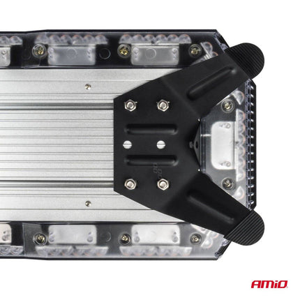 AMiO AMIO Stroboscoop Zwaailicht LED Waarschuwingslichtbar 156 LED 1168mm Oranje - Professionele Signaalverlichting met 51 Lichtfuncties AMiO 8