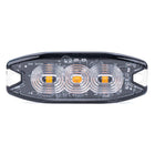 AMiO AMiO Stroboscoop Zwaailicht Slanke Amber Grillmontage Flitslamp 3x3W LED R65 R10 12/24V IP67 Oranje AMiO 6