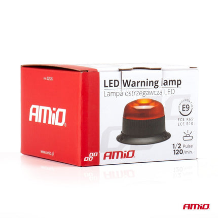 AMiO AMiO Stroboscoop Zwaailicht Waarschuwingslamp W213B 12/24V IP56 Oranje R65 R10 AMiO 2