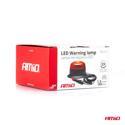 AMiO AMiO Stroboscoop Zwaailicht Waarschuwingslamp W21ML 12/24V IP56 Oranje R65 R10 AMiO 9