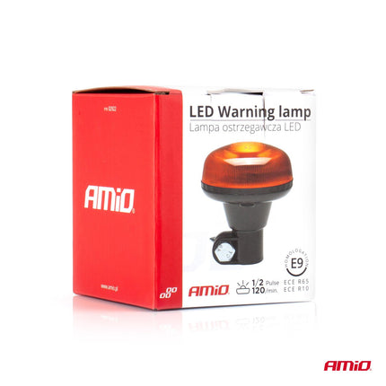 AMiO AMiO Stroboscoop Zwaailicht Waarschuwingslamp W21P 12/24V IP56 Oranje R65 R10 AMiO 2