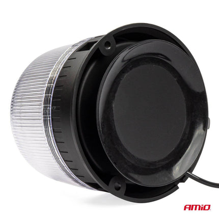 AMiO AMiO Stroboscoop Zwaailicht Waarschuwingslamp W25M Magnetisch 12/24V IP66 Oranje R65 R10 AMiO 6