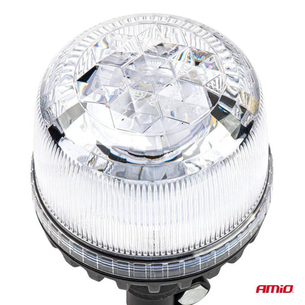 AMiO AMiO Stroboscoop Zwaailicht Waarschuwingslamp W25P 12/24V IP66 Oranje R65 R10 AMiO 4