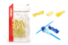 AMiO AMiO T - Type Snelsluitende Connector (4 - 6mm) 24A Blisterverpakking Geel (5 sets) AMiO 2