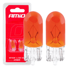 AMiO AMiO T10 Oranje Halogeen Verlichting 30 lumen W2.1x9.5d (set) [Knipperlicht - Richtingaanwijzer] AMiO 4