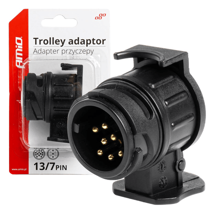 AMiO AMiO Trailerstekker Adapter van 13 - polig naar 7 - polig AMiO 4