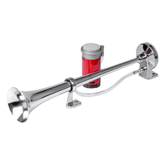 AMiO AMiO Trein/Vrachtwagen Hoorn Luchthoorn 115Db Claxon Toeter met Compressor - Treinhoorn 12V Fanfare Trompet AMiO 1