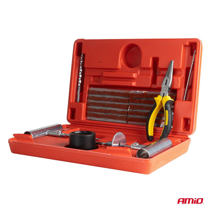 AMiO AMiO Tubeless Bandenreparatie Set 38 - Delig - Effectieve Lekafdichting voor Auto SUV Motor en Quad AMiO 2