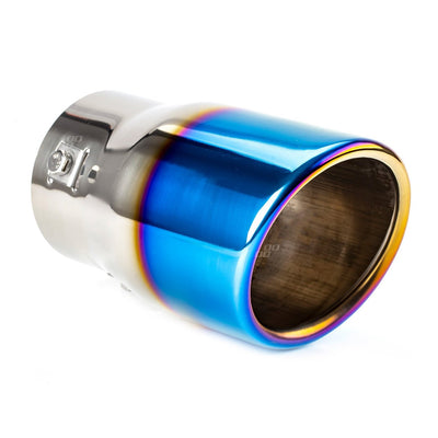 AMiO Uitlaat Einddemper Sierstuk RVS MT 007BLC Koppelstuk 78mm Rainbow Multicolor