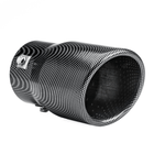 AMiO AMiO Uitlaat Einddemper Sierstuk RVS MT 007C Koppelstuk 63mm Carbon AMiO 4
